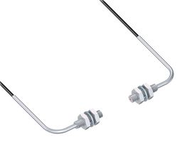 BANNER ENGINEERING PIAT26U Fiber Optic Cable, 2 m, 0.5mm, Plastic Optical, 1 Fiber