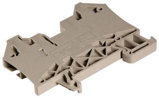 WEIDMULLER 1905060000 DIN Rail Mount Terminal Block, Fused, 4 Positions, 30 AWG, 10 AWG, 6 mm², Screw, 32 A