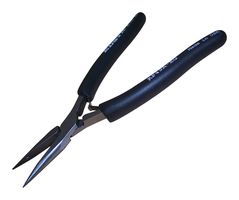 EDSYN KP49A-EG Pliers, Chain Nose, Smooth Jaw, ESD Safe Ergo Grip, 6.86"