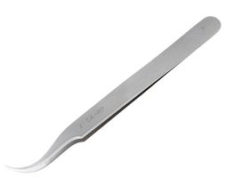 EXCELTA 7-SA-MP Tweezers, Precision, Curve/Pointed Tip, 112.5 mm, Stainless Steel