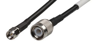 SIRETTA ASMZG1000A058L13 RF / Coaxial Cable Assembly, 32.8 ft, 10 m, LLC200A, SMA Plug, TNC Plug, 50 ohm