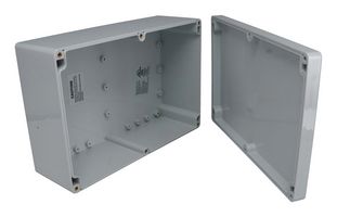 BUD INDUSTRIES PN-1340-AC Plastic Enclosure, Wall Mount, Polycarbonate, 89.92 mm, 240.03 mm, 160.02 mm, IP68