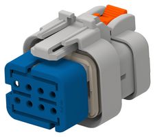 TE CONNECTIVITY 2320936-2 Automotive Connector Housing, Key B, AMPSEAL 16 High Temperature Series, Plug, 8 Positions
