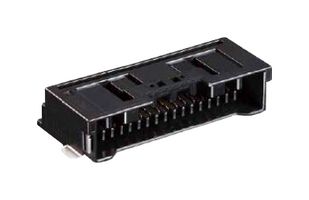 HIROSE / HRS ZK1-32DS-2H Rectangular Connector, ZK1 Series, 32 Contacts, Receptacle, 1 mm, Crimp, 2 Row