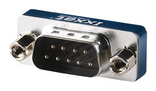 RED LION CONTROLS 1.04.0075.03000 Connector Accessory, Plug-Rcpt, 9Pos, D-Sub CAN Termination, CAN/CAN FD Networks, Ixxat Series