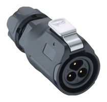 VISHAY 015-2-11 Circular Connector, Standard Circular Connector, 02 Series, Cable Mount Plug, 3 Contacts