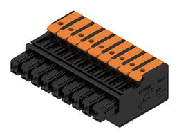 WEIDMULLER 2741630000 Pluggable Terminal Block, 5 mm, 9 Positions, 2.5 mm², Snap In