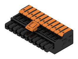 WEIDMULLER 2741760000 Pluggable Terminal Block, 5 mm, 11 Positions, 2.5 mm², Snap In