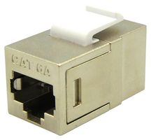 STEWART CONNECTOR SS-82120-003 In-Line Adapter, Cat6a, Shielded, Adapter, In-Line, RJ45, RJ45