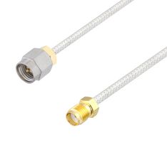 L-COM LCCA30114-FT10 RF / Coaxial Cable Assembly, 10 ft, 3.05 m, 0.085 Hand Formable, SMA Plug, SMA Jack, 50 ohm