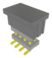 SAMTEC TW-04-09-F-D-240-SM-P-FR Stacking Board Connector, TW Series, 8 Contacts, 2 mm, Pin Header, Solder, 2 Rows