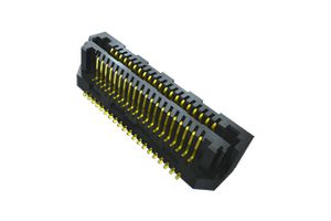 SAMTEC LSS-140-01-L-DV-A-K-FR Mezzanine Connector, Hermaphroditic, 0.635 mm, 2 Rows, 80 Contacts, Surface Mount Straight