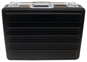 PLATT 221609A Heavy Duty ATA Case, PE (Polyethylene), 10.25" x 17" x 22", Black