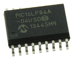 MICROCHIP PIC16LF84A-04I/SO 8 Bit MCU, Flash, PIC16 Family PIC16LF8x Series Microcontrollers, PIC16, 20 MHz, 1.75 KB, 18 Pins