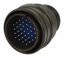 AMPHENOL INDUSTRIAL 97-3100A-18-10S Circular Connector, 97 Series, MIL-DTL-5015 Series, Wall Mount Receptacle, 4 Contacts