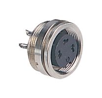 BINDER 09 0340 00 16 Circular Connector, Miniature Circular Connector, 680 Series, Panel Mount Receptacle, 16 Contacts