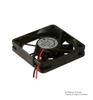 VISHAY 015-2-11 DC Axial Fan, Brushless Motor, 12 V, Square, 50 mm, 10 mm, Sleeve Bearing, 11 CFM