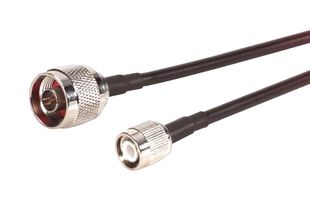 L-COM CA-TMNMA004 RF / Coaxial Cable Assembly, 4 ft, 1.2 m, CA-195R, N Type Plug, TNC Plug, 50 ohm