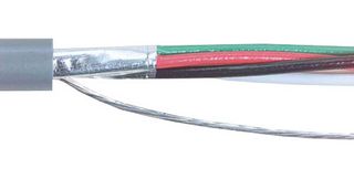 L-COM CS4-1000 Multiconductor Cable, Shielded, 4 Conductor, 24 AWG, 1000 ft, 304.8 m