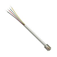 L-COM TDC019-14 Ethernet Cable, RJ45 Plug to Free End, Gray, 4.3 m, 14 ft