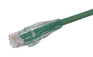 L-COM TRD815GR-80 Ethernet Cable, Cat5e, RJ45 Plug to RJ45 Plug, UTP (Unshielded Twisted Pair), Green, 24.4 m