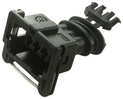TE CONNECTIVITY 282191-1 Connector Housing, Junior Power Timer Series, Receptacle, 3 Positions, 5 mm