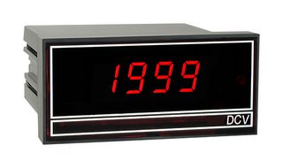 TEXMATE UM-35 Digital Panel Meter, DC Voltage, UM Series, NEMA Case, 3.5 Digits, 2 Vdc, 20 Vdc