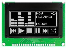 MIDAS DISPLAYS MCOB128064T1V-WP