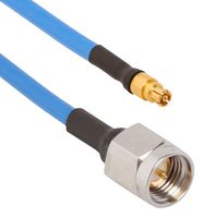 AMPHENOL SV MICROWAVE 7032-7526 RF / Coaxial Cable Assembly, 6 ", 152.4 mm, 0.085" Flexible, TFlex 405, SMPM Jack, SMA Plug