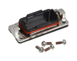 HIROSE / HRS MT50WA-8A/6BP-FL Dust Cap / Cover, Black, IP67, Cover Case, Hirose MT Series Power and Signal Hybrid Connectors