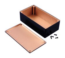 HAMMOND 1591RBBK Plastic Enclosure, Shielded, EMI/RFI Box, ABS, 112 mm, 61 mm, 62 mm, IP54