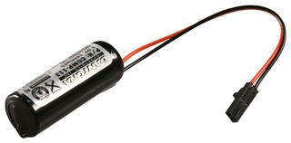 DANTONA INDUSTRIES B9758T Battery, 3 V, Lithium, 1.8 Ah, Raised Positive and Flat Negative, 1
