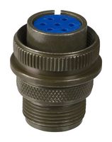 AMPHENOL INDUSTRIAL 97-3106A-22-14S(621) Circular Connector, 97 Series, MIL-DTL-5015 Series, Straight Plug, 19 Contacts, Solder Socket