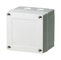 FIBOX UL PCM 95/75 G Plastic Enclosure, DIN Rail, Multipurpose, Polycarbonate, 99 mm, 99 mm, 76.2 mm, IP66, IP67