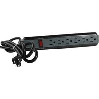 MULTICOMP PRO 28-21500 Surge Protector, 6 Outlets, NEMA 5-15R, 12 ft