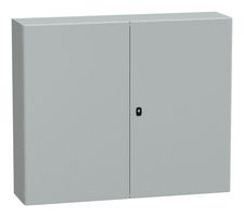 SCHNEIDER ELECTRIC NSYS3D101230DP Metal Enclosure, Electrical / Industrial, Steel, 1 m, 1.2 m, 300 mm, IK10, IP55