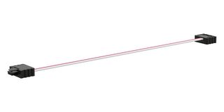 HARWIN M55-4000342-0300A Ribbon Cable, 26AWG, IDC Receptacle to IDC Receptacle, 3 Positions, 11.8 ", 300 mm, 1.27 mm