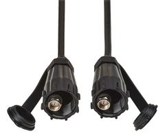 EATON TRIPP LITE A200-010-IND RF / Coaxial Cable Assembly, 10 ft, 3.05 m, RG6, F-Type Plug, F-Type Plug, 75 ohm