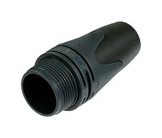 NEUTRIK BXX-14-BOOT Connector Accessory, Black, Boot, REAN 8 to 10mm XLR Cable Connectors, XX Series