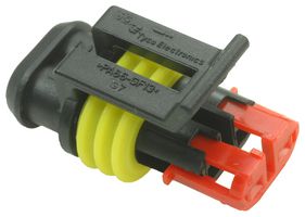 281934-4 AMP - TE CONNECTIVITY, Connector Cable Seal, Green