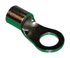 MOLEX 19193-0215 Ring Tongue Terminal, M6, 1/4", 6 AWG, 16 mm², VersaKrimp 19193 Series