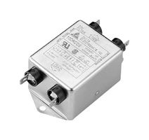 DELTA ELECTRONICS 03DRCG5 Power Line Filter, General Purpose, 250 VAC, 3 A, 2 Stage, Chassis Mount