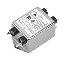DELTA ELECTRONICS 10DWCG5 Power Line Filter, General Purpose, 250 VAC, 10 A, 2 Stage, Chassis Mount