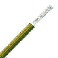 LAPP 1236000 Wire, Polyolefin, Zero Halogen, Green, Yellow, 14 AWG, 328 ft