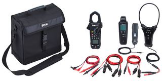 FLIR PV-KIT-1 Solar Troubleshoot Kit, CM78-PV Solar Clamp Meter, Solar Irradiance/Temp Meter, Current Probe, Pouch