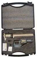 MULTICOMP PRO MP015772 Digital Caliper and Micrometer Set, 150mm Digital Caliper and 25mm Digital Micrometer, Plastic Box