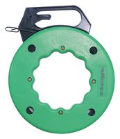 MULTICOMP PRO MP015773 Fish Tape, 1.5 mm x 3mm Wire Diameter, 50' Length, ABS and Carbon Steel