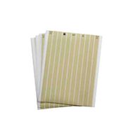 BRADY LAT-1-652-10 Label, Identification, Laser Printable, 6.35 mm, 7.62 mm, Polyamide, Amber