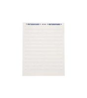 BRADY LAT-17-361-2.5 Label, Identification, Laser Printable, 25.4 mm, 25.4 mm, Self-laminating Polyester, White