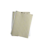 BRADY LAT-25-652-10 Label, Identification, Laser Printable, 11.1 mm, 12.7 mm, Polyamide, Amber